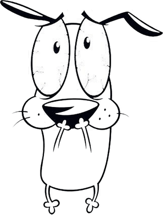 Scared Dog PNG