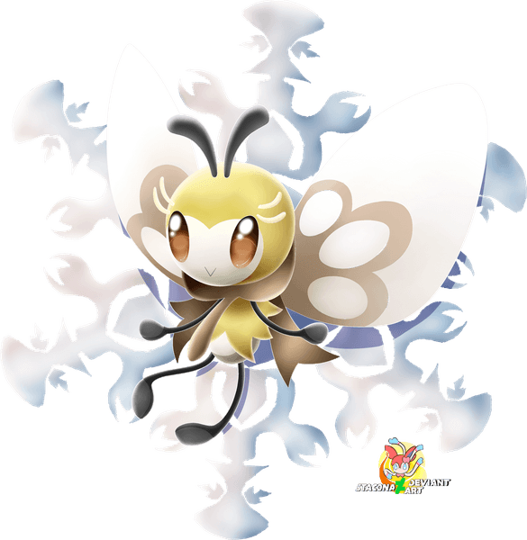 Ribombee Pokemon PNG