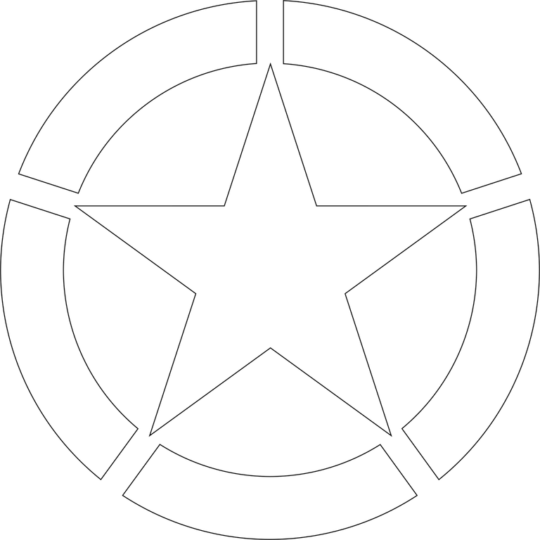 Us Army Star PNG