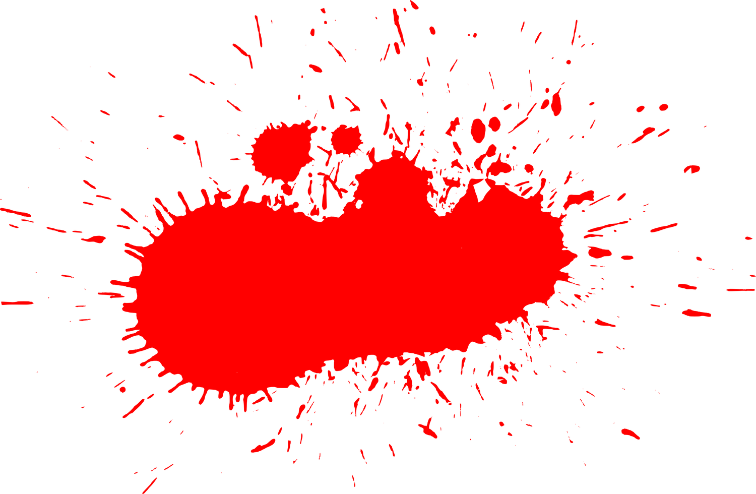 Red Splatter PNG