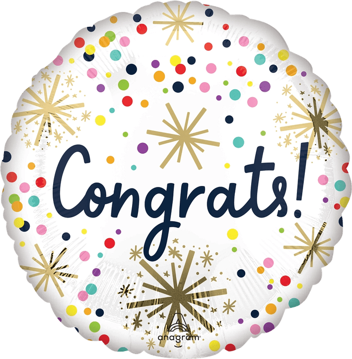 Congratulations Confetti PNG