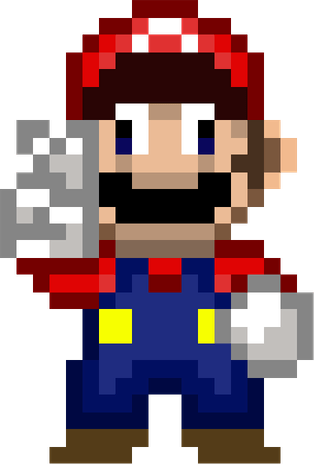 Smg4 Mario PNG
