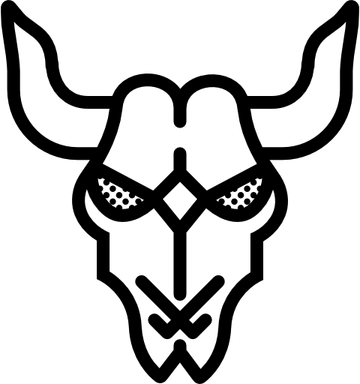 Western Bull Skull PNG