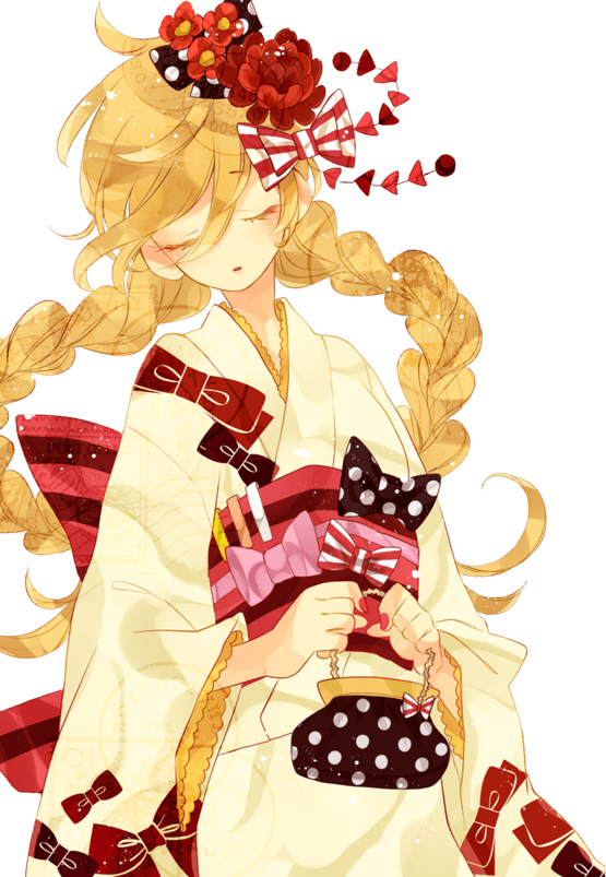 New Year Kimono PNG