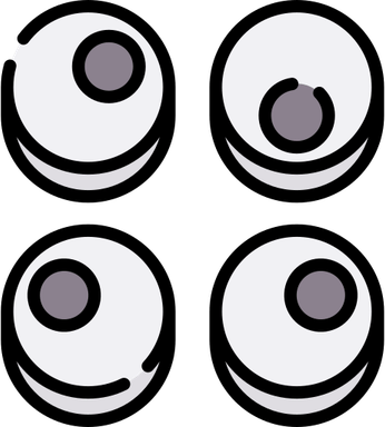 Goofy Eyes PNG