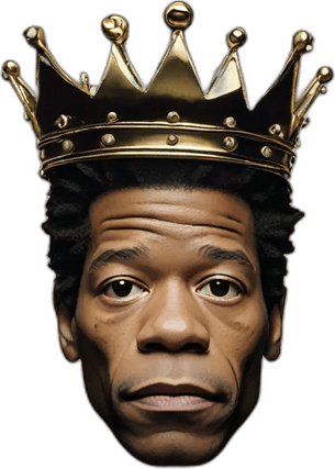 Basquiat Crown PNG