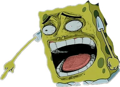 Laughing Spongebob PNG