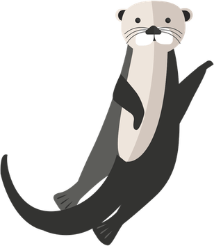 Otters PNG
