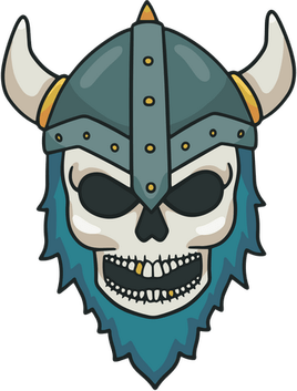 Viking Skull PNG