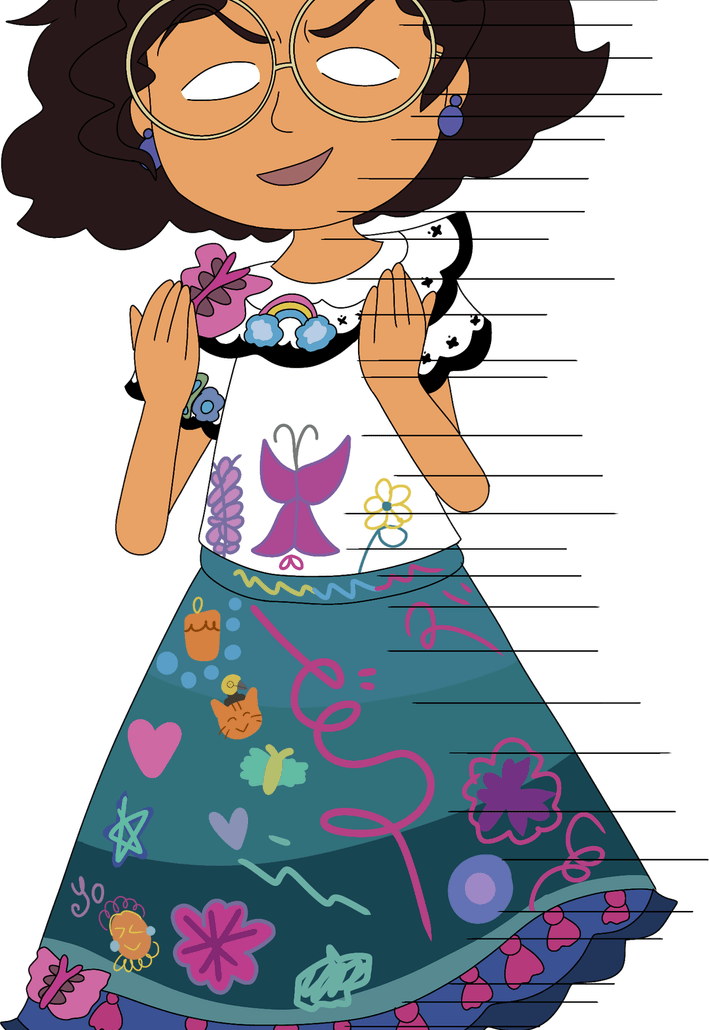 Mirabel Encanto PNG