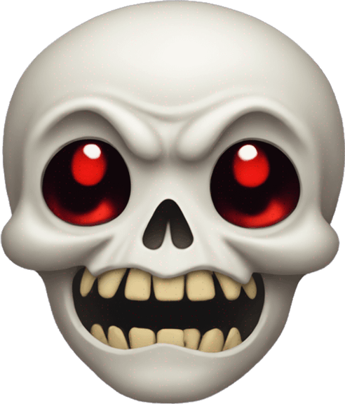 Scary Skull PNG