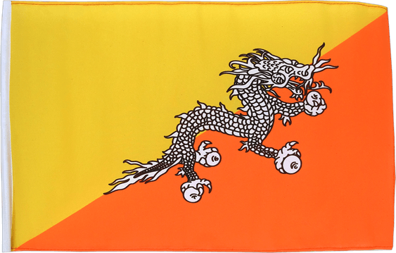Bhutan Flag PNG