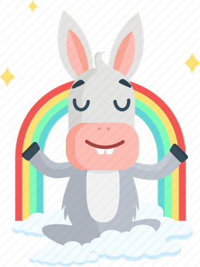 Donkey Emoji PNG