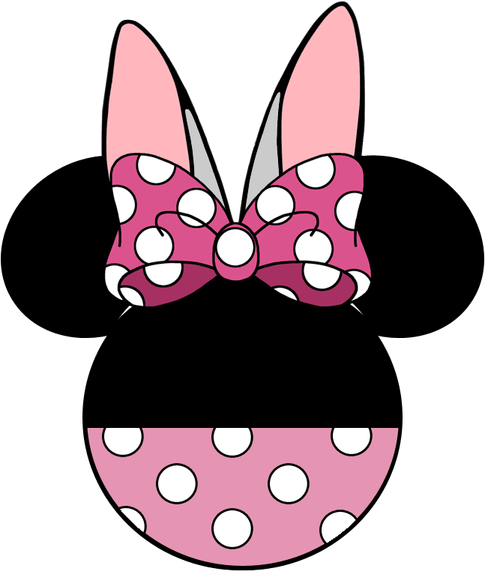 Minnie Mouse Pink Bow PNG