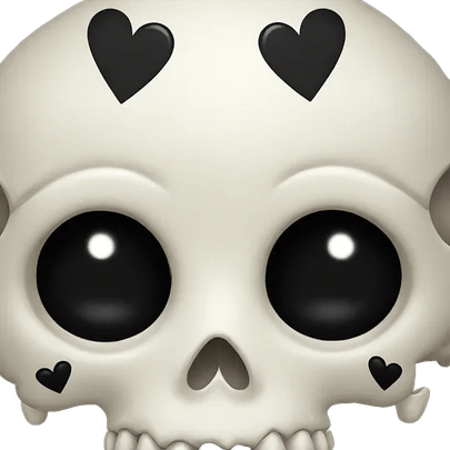 Emo Skull PNG