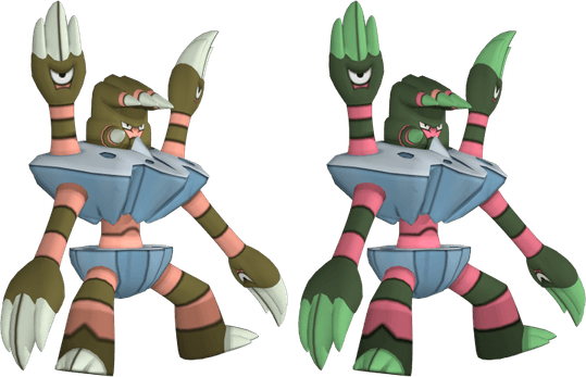 Barbaracle Pokemon PNG