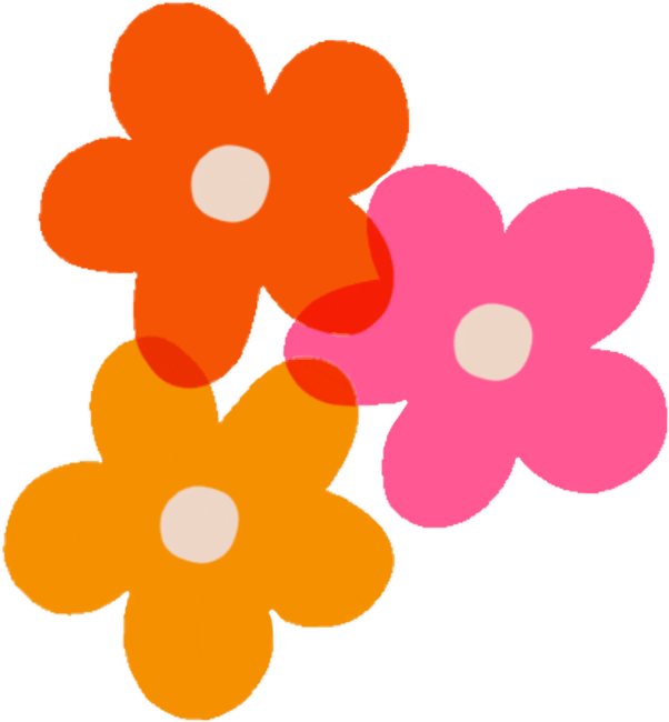 70s Flower PNG
