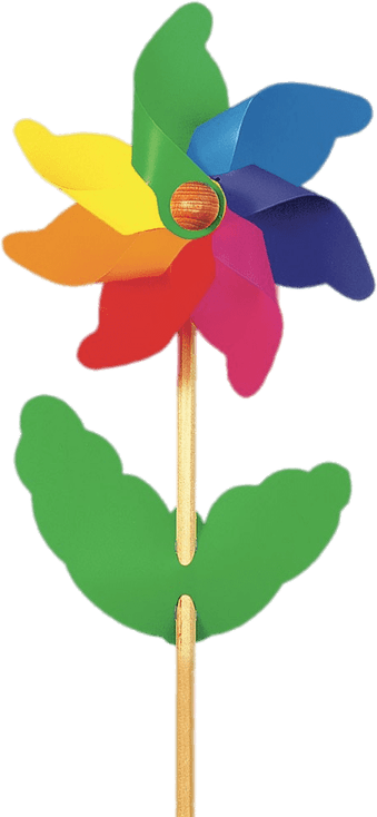 Flower Windmill PNG