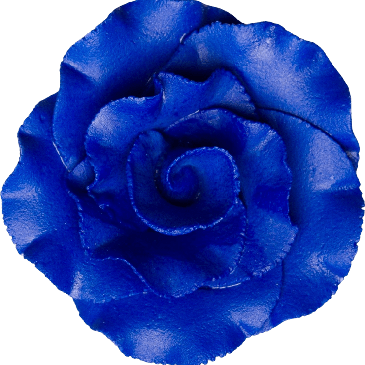 Royal Blue Rose PNG