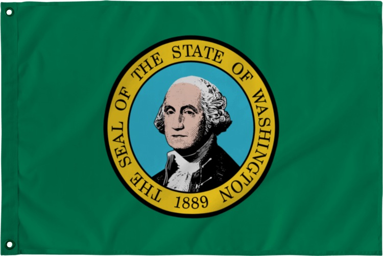 Washington State Flag PNG