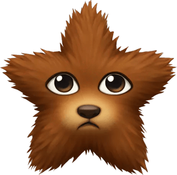 Brown Star PNG