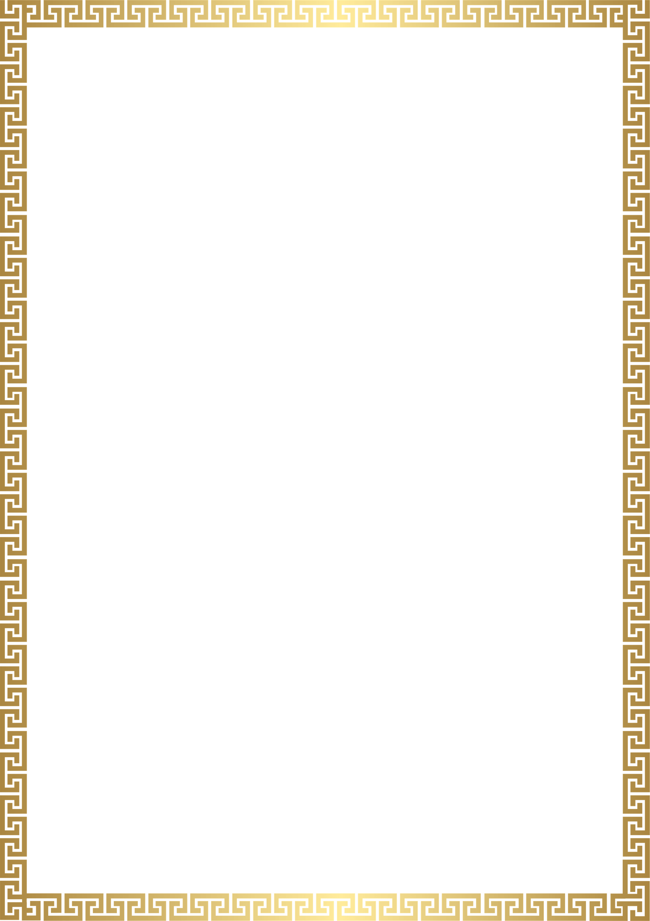 Gold Rectangle PNG