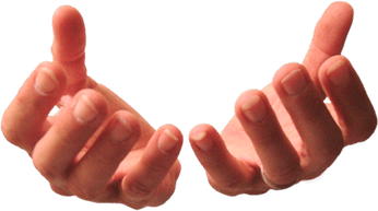 Hand Holding Something PNG