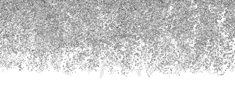 Silver Glitter Frame PNG