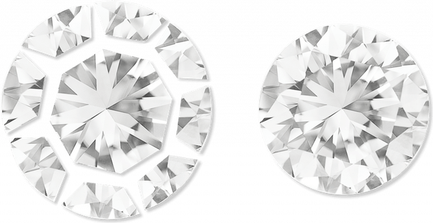 Round Brilliant Cut Diamond PNG