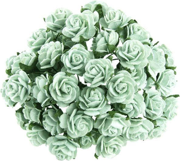 Aesthetic Green Flower PNG