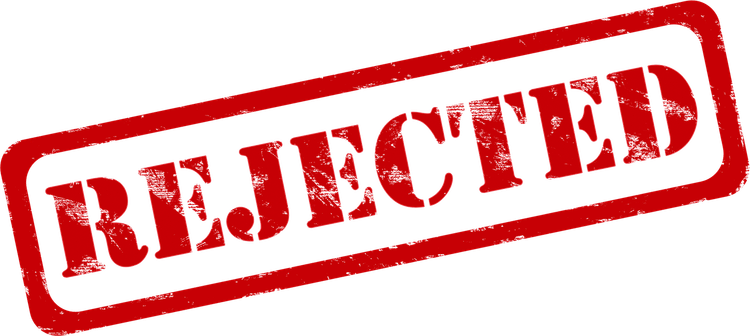 Rejected Stamp PNG