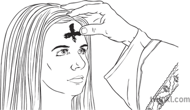 Ash Wednesday PNG