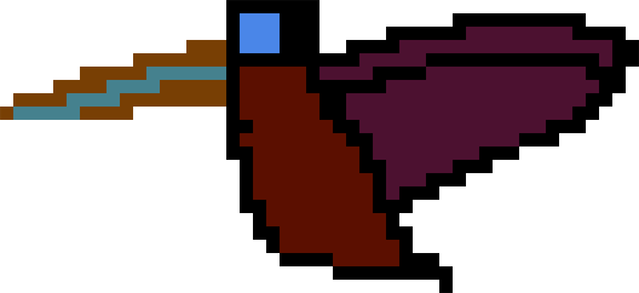 Pixel Bird PNG