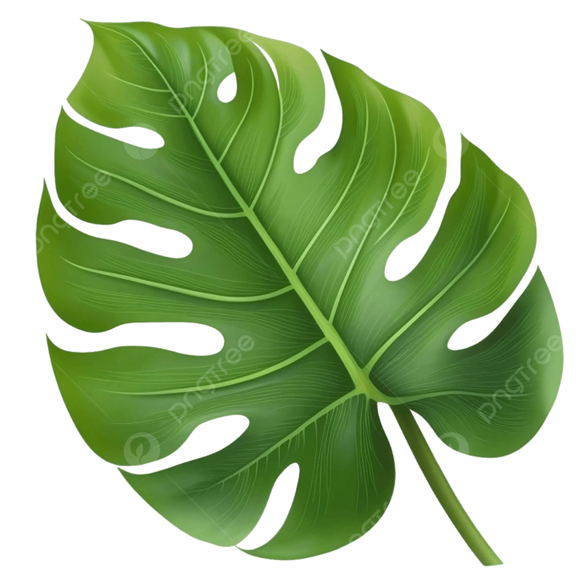 Monstera Leaf PNG