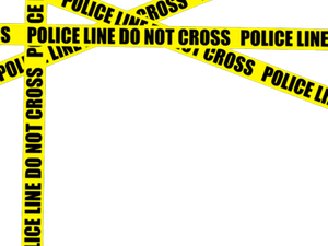 Caution Tape Border PNG