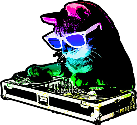 Dj Cat PNG