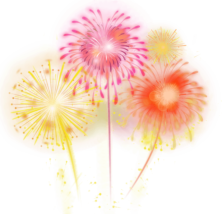 New Year Fireworks PNG