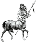 Female Centaur PNG