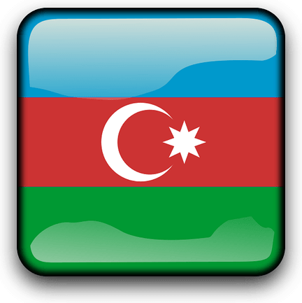 Azerbaijan Flag PNG