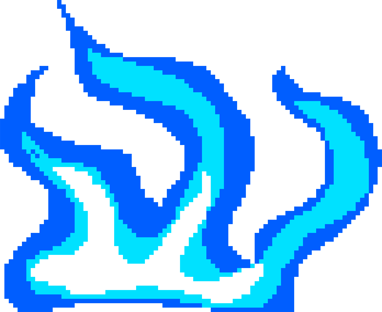 Blue Flames PNG