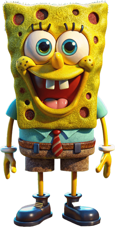 Happy Spongebob PNG