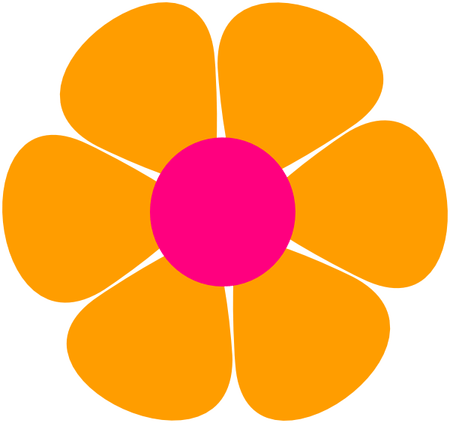 60s Flower PNG