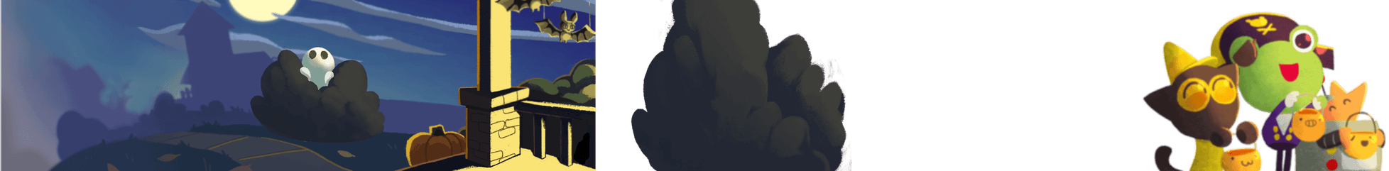Halloween Google Doodle PNG