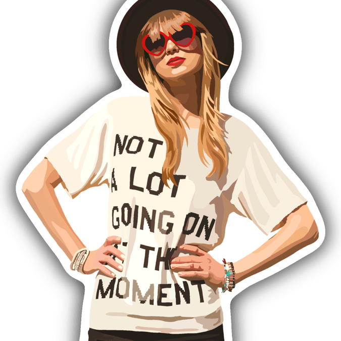 Taylor Swift Sticker PNG