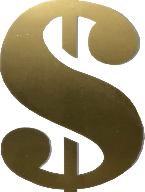 Gold Dollar PNG