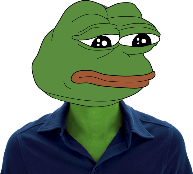 Sad Pepe PNG