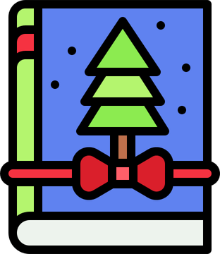 Christmas Book PNG
