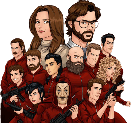 Money Heist Actress PNG