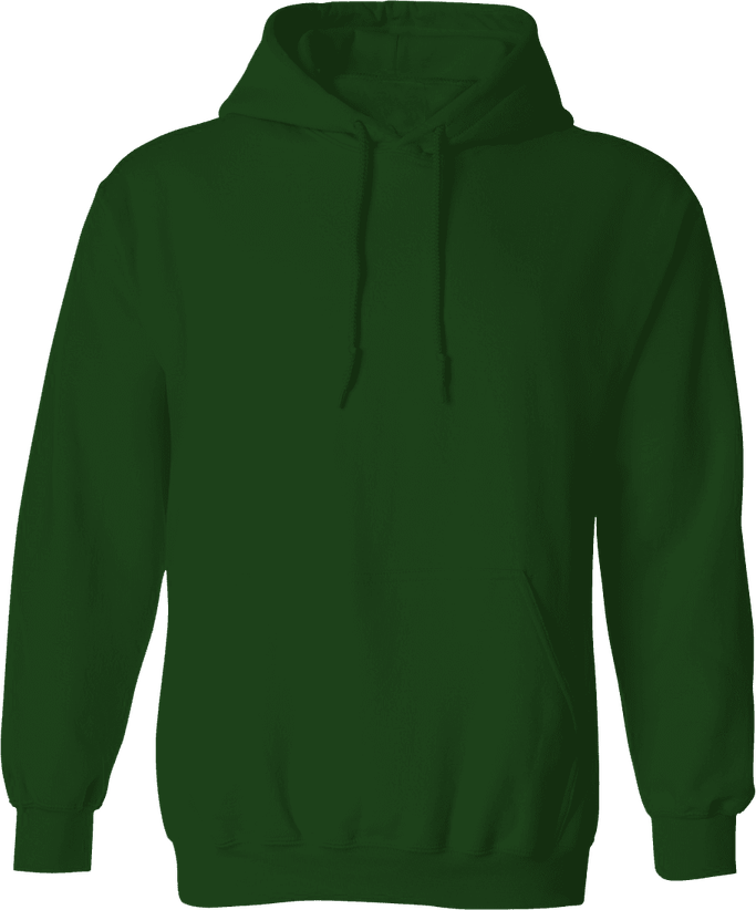 Green Hoodie PNG