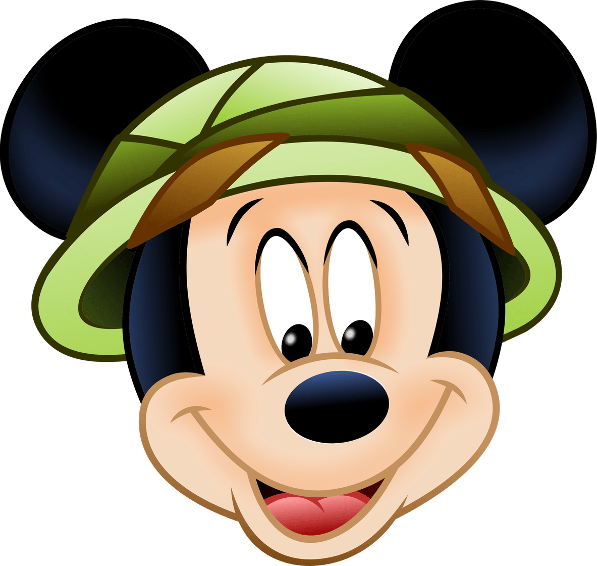 Safari Mickey Mouse PNG